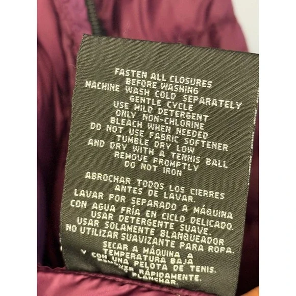 32 DEGREES Heat‎ Quilted Puffer Fleece Lined Jacket Plum Purple XS - Picture 6 of 6